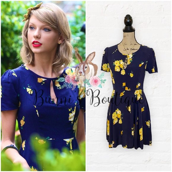 Kimchi Blue Dresses & Skirts - Taylor Swift's Kimchi Blue Ruby Keyhole Fit & Flare Dress